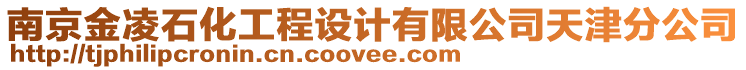 南京金凌石化工程設(shè)計(jì)有限公司天津分公司