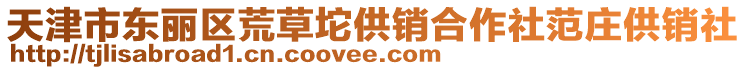 天津市東麗區(qū)荒草坨供銷合作社范莊供銷社