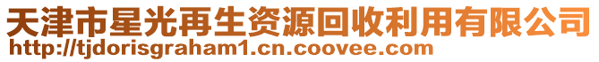 天津市星光再生資源回收利用有限公司