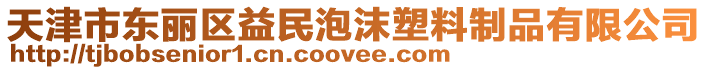 天津市東麗區益民泡沫塑料制品有限公司