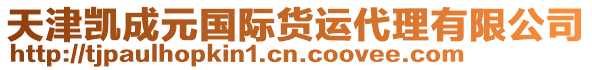 天津凱成元國際貨運代理有限公司