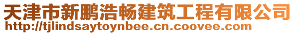 天津市新鵬浩暢建筑工程有限公司