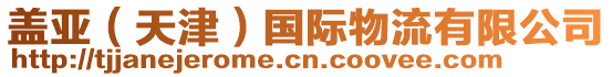 蓋亞（天津）國(guó)際物流有限公司