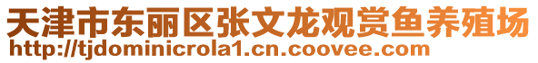 天津市東麗區(qū)張文龍觀賞魚養(yǎng)殖場