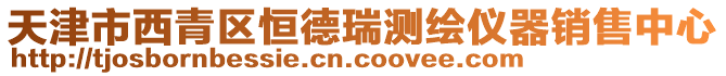 天津市西青區恒德瑞測繪儀器銷售中心