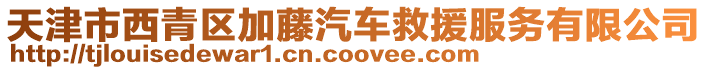 天津市西青區加藤汽車救援服務有限公司