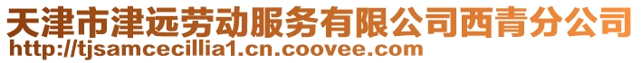 天津市津遠勞動服務有限公司西青分公司