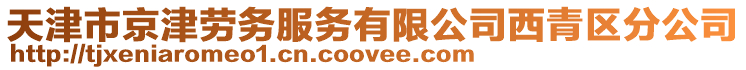 天津市京津勞務服務有限公司西青區分公司