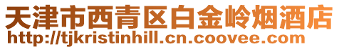 天津市西青區白金嶺煙酒店