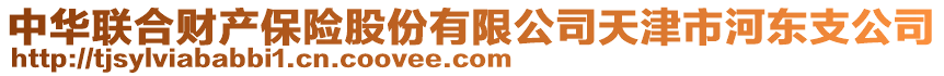 中華聯合財產保險股份有限公司天津市河東支公司
