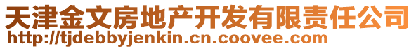 天津金文房地產(chǎn)開發(fā)有限責任公司