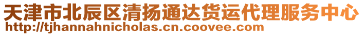 天津市北辰區(qū)清揚(yáng)通達(dá)貨運(yùn)代理服務(wù)中心