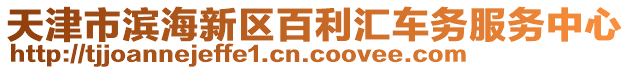 天津市濱海新區(qū)百利匯車務(wù)服務(wù)中心