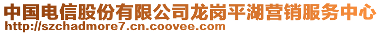 中國電信股份有限公司龍崗平湖營銷服務中心