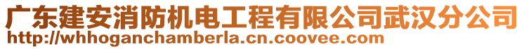 廣東建安消防機電工程有限公司武漢分公司