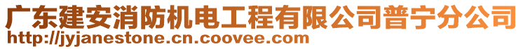 廣東建安消防機(jī)電工程有限公司普寧分公司