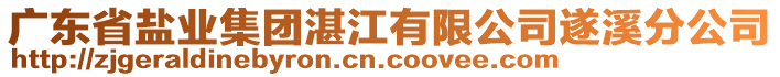 廣東省鹽業(yè)集團(tuán)湛江有限公司遂溪分公司