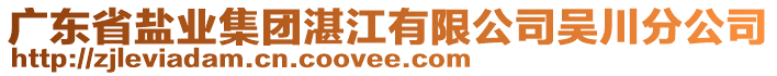 廣東省鹽業(yè)集團(tuán)湛江有限公司吳川分公司