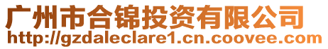 廣州市合錦投資有限公司