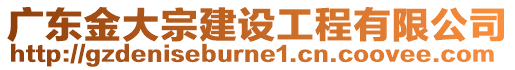 廣東金大宗建設(shè)工程有限公司