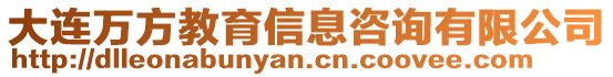 大連萬方教育信息咨詢有限公司