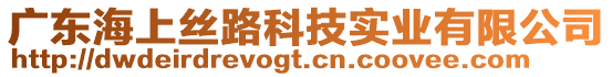 廣東海上絲路科技實(shí)業(yè)有限公司