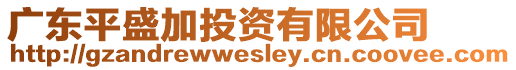 廣東平盛加投資有限公司