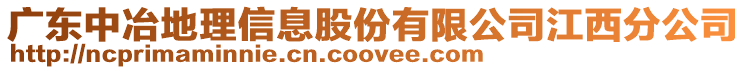 廣東中冶地理信息股份有限公司江西分公司