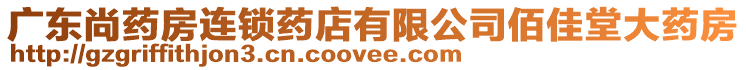 廣東尚藥房連鎖藥店有限公司佰佳堂大藥房