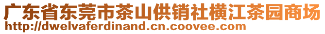 廣東省東莞市茶山供銷社橫江茶園商場