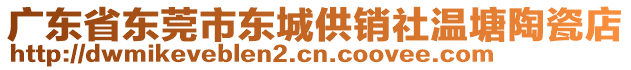 廣東省東莞市東城供銷社溫塘陶瓷店