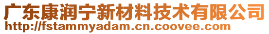 廣東康潤寧新材料技術有限公司