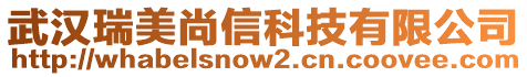 武漢瑞美尚信科技有限公司