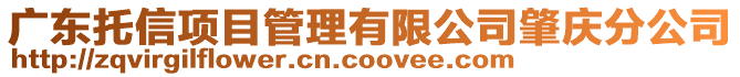 廣東托信項目管理有限公司肇慶分公司