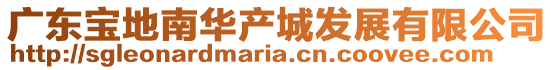 廣東寶地南華產城發展有限公司