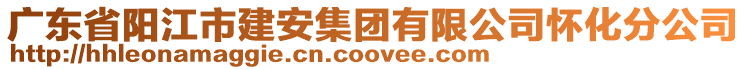廣東省陽江市建安集團有限公司懷化分公司