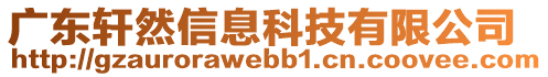 廣東軒然信息科技有限公司