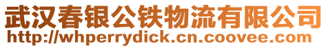 武漢春銀公鐵物流有限公司