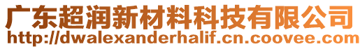 廣東超潤新材料科技有限公司