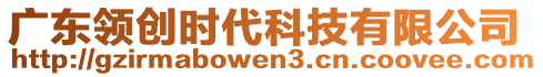 廣東領(lǐng)創(chuàng)時(shí)代科技有限公司