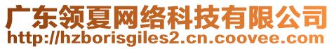 廣東領(lǐng)夏網(wǎng)絡(luò)科技有限公司