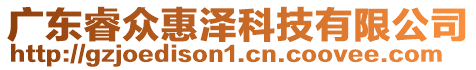 廣東睿眾惠澤科技有限公司