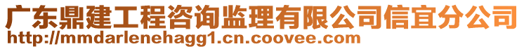 廣東鼎建工程咨詢監理有限公司信宜分公司