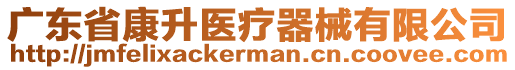 廣東省康升醫(yī)療器械有限公司