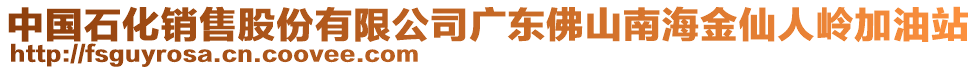 中國石化銷售股份有限公司廣東佛山南海金仙人嶺加油站