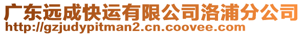 廣東遠成快運有限公司洛浦分公司