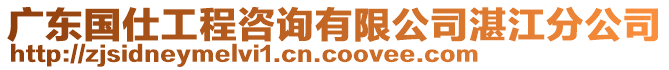 廣東國仕工程咨詢有限公司湛江分公司