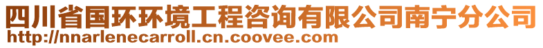 四川省國(guó)環(huán)環(huán)境工程咨詢有限公司南寧分公司