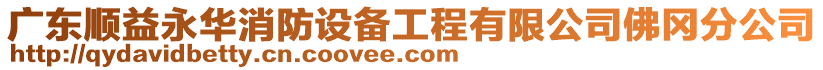 廣東順益永華消防設備工程有限公司佛岡分公司