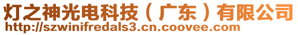 燈之神光電科技（廣東）有限公司